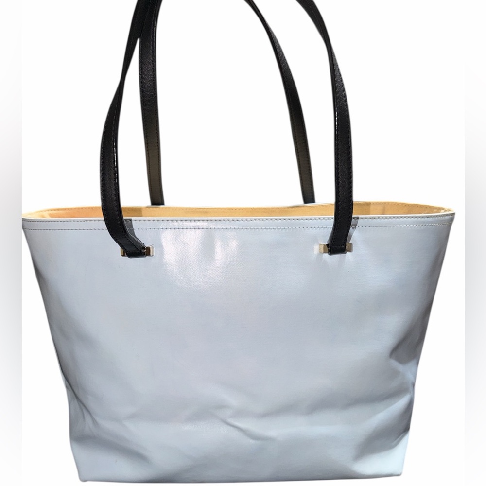 Kate Spade Blue and Black Tote Bag with COA - Picture 2 of 3